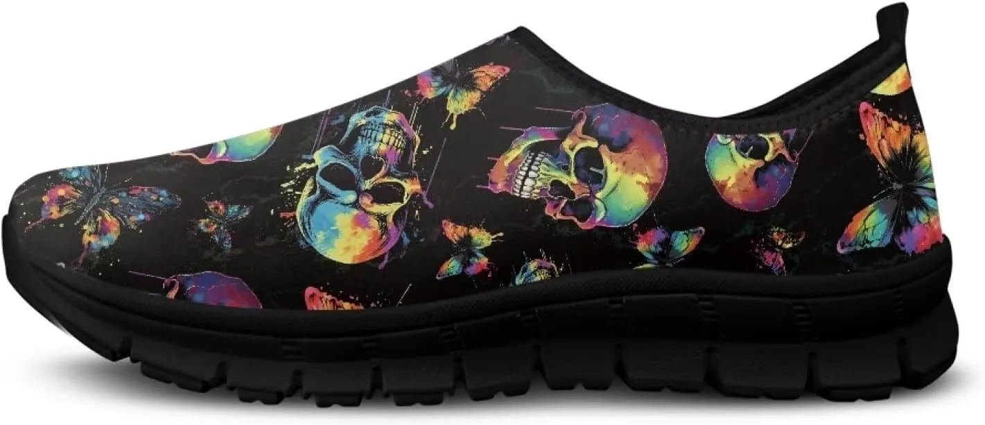 Women's Slip on Shoe Walking Travel Shoes Casual Loafers Mesh Flexible Flat Shoes Lightweight Sneaker