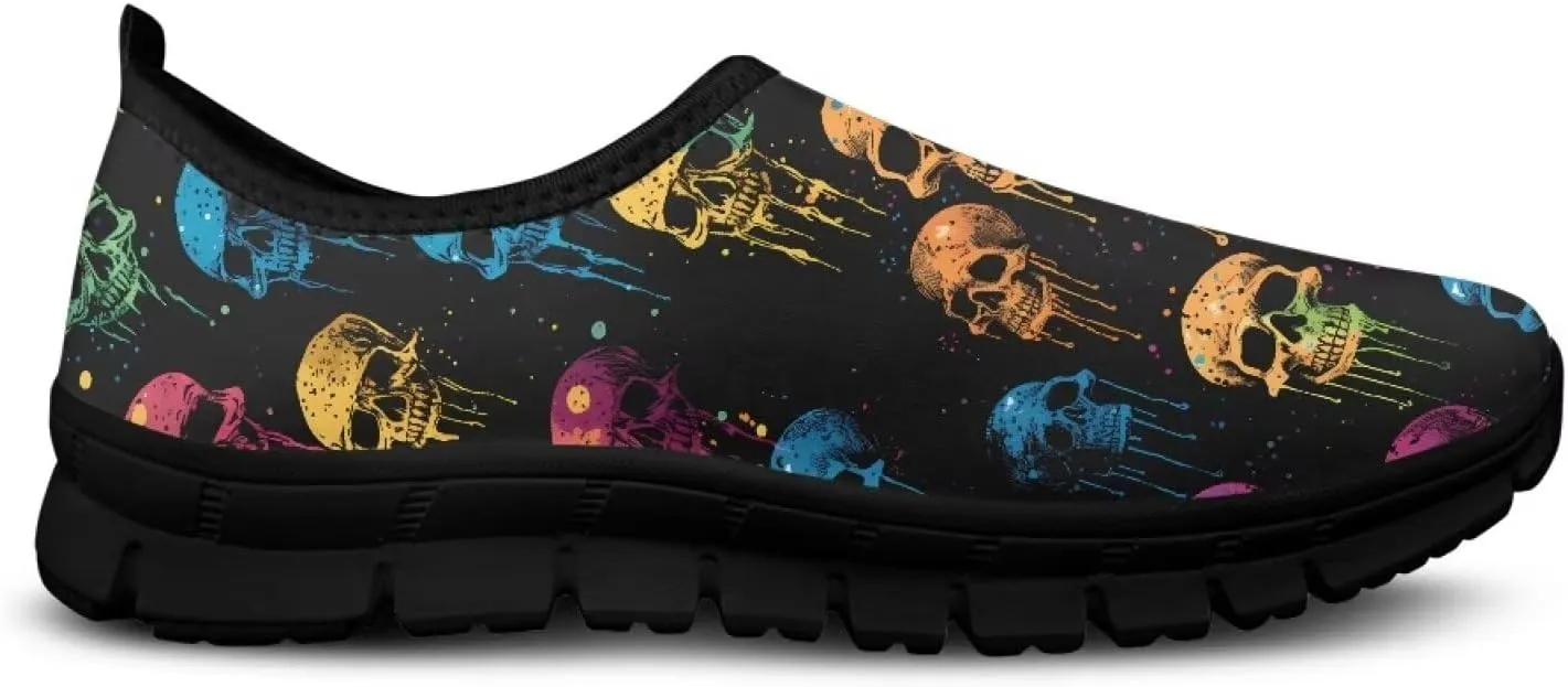 Women's Slip on Shoe Walking Travel Shoes Casual Loafers Mesh Flexible Flat Shoes Lightweight Sneaker